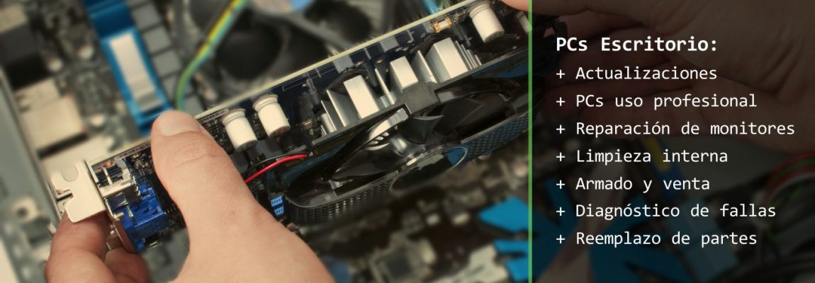 reparacion pc de escritorio computadora